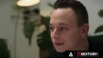 21 SEXTURY - Naughty Blonde Zazie Skymm Fucks With Her Coworker After Peeing On Herself