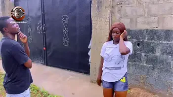 The stranded girl from Abuja got my dick stuffed in her squirting pussy