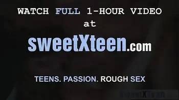 Hippie Teen Supports Big Dick Inside Her Young Tight Twat