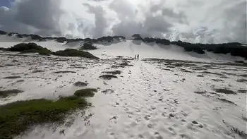 Fui fazer Putaria com minhas amigas gostosas em um deserto de areia