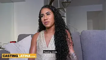 Sex casting of gorgeous Brazilian model who loves to suck and fuck