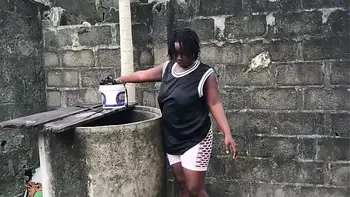 TWO FRIENDS GANGBANG A HOUSE HELP OUTDOOR. A PLAN MAPPED OUT BY THE TWO FRIENDS ON THE GIRL.