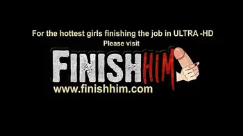 6 Hands Handjob Him - Training Amy Quinn