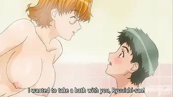 Hentai - 18yo Boy Fucking Her Hot MILF step Mom's Friend [Uncensored] [Subtitled]