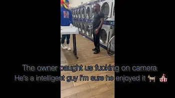 Ebony Pornstar Jasamine Banks Gets Fucked In A Busy Laundromat by Gibby The Clown