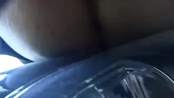 My friend and I made mouthpieces with a whore making her scream happily in the woods.