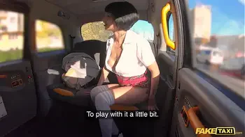 Fake Taxi Super Sexy French Student Seduces Taxi Driver for a Free Ride