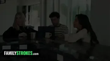 Naughty StepMother Helps Her Stepson And His Gorgeous Girlfriend Shoot More Content For TeamSkeet