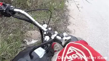 Biker fuck in ass cute busty QueenLin