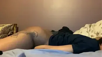 Watch my slut take that dick double penetrated