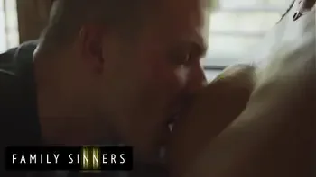 FAMILY SINNERS - Absolutely Stunning Milf Has Her Pussy Fucked Hard By Her Stepson While She Rides Him