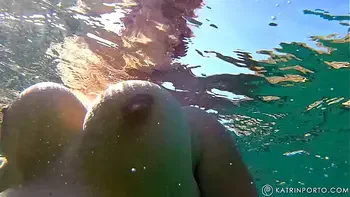 BBW with hairy bush and big ass nude in public