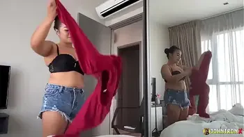 JohnTronX- Fat And Petite Thai Girl Wants My White Cock and Creampie