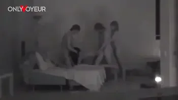 Homemade Voyeur. Very hot swingers vacation FFMM foursome