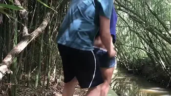 Milf just wanted to tease a stranger in the park, but got fucked hard in the ass and ran away with cum in her panties