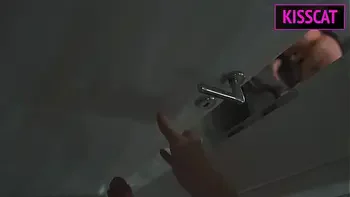 Step son Dreams of Threesome with Step mom and Fuck her in Share Bed with Cum Inside