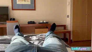 Belgian Curvy MILF LadyLyne fucks like a Goddess in a Hotel Room