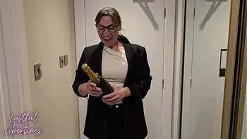 Cum hungry hotel manager seduced me as my wife showered in the next room.