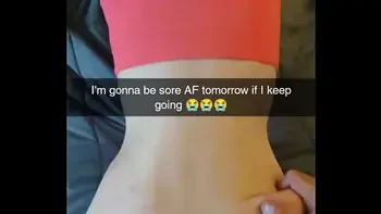 Cheating Amateur Yoga MILF Fucks Fitness Instructor On Snapchat - Cucked And Creampied