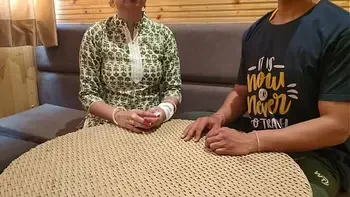 Stepmom Lost Her Pussy in a Card Game