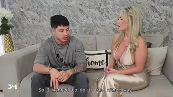 Sexy Lawyer collects her fees with good sex with an ex-convict with a huge cock - Danner Mendez & Tatiana Alvarez