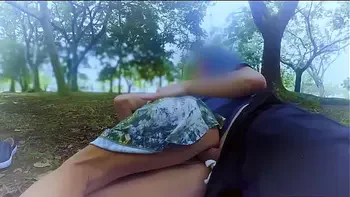 She was fucked in the ass in the park and left with sperm in her anus..