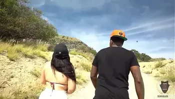 Mandi Gets Dicked Outsides! Rome Major Gotta Cum On Her Ass!