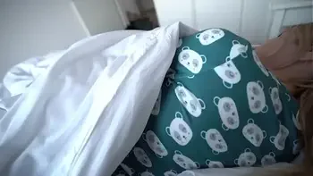 stepmom and stepson share a bed in a hotel room!