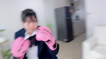 Creampie Asian School Girl Pussy , Hardcore Rough Fuck!