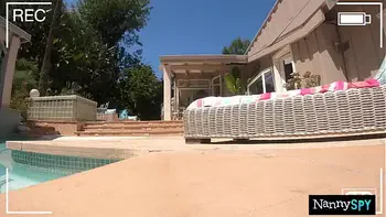 Boss Almost Fires Nanny After Catching Her Playing With Her Pussy