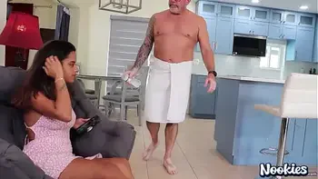 20 YO Porn newcomer Isabella Banged by DILF