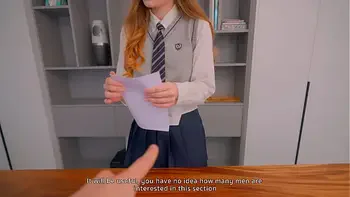 Principal Caught School girl on Webcam Site! Rough Fuck or Expulsion - It's Your Choice, Cute!