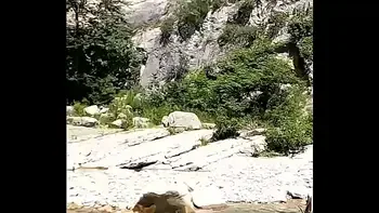 French lesbians outdoor sex with Megane Lopez and Angel Emily