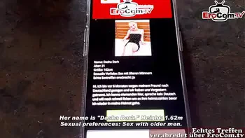 18 jährige Ukrainische Teen macht Sextreffen mit deutschem User POV