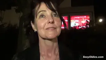 Amateur granny sucks and fucks big cock