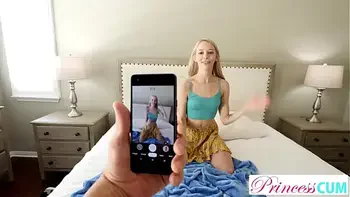 Lustful  Lily Larimar Sends Titty Pics to Make Ex BF Jealous Fucks Stepbro Instead