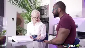 Granny Loves Big Black Dick! Gilf AF Hardcore Interracial Granny Porn