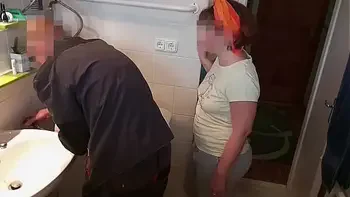 part1: Sexy, mature wife gets fucked by washing machine repairman - while husband sleeps. After waking up, unsuspecting husband fucks wife too.