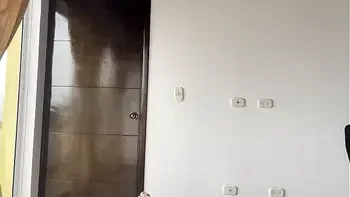 Skinny girl is fucked by her boyfriend's friend while he is away