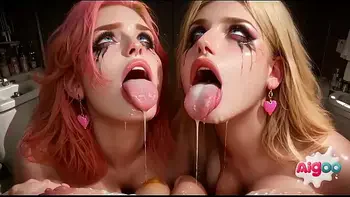 Nasty Cum Swapping Compilation [Trailer] (AI generated)