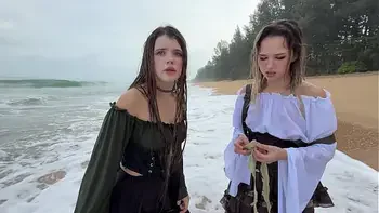 2 pirates fucked sailors after the shipwreck