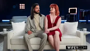 WIFEY Married MILF Queen Mirage Takes A Huge BBC While Hubby Cheers On