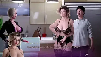 Apocalust By Psychodelusional - Stepmom Seduces Him With Hot Kissing and Sexy Lingerie, BBW Stepmom With Huge Tits