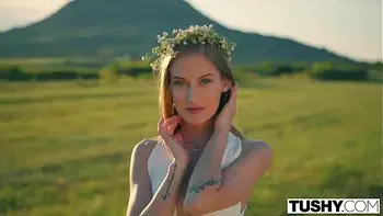 TUSHY Gorgeous model has an insatiable lust for anal sex