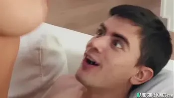 Windows washer fucks huge tits MILF