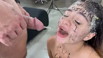 NO MERCY for PUKE and PISS GUZZLING whore SUSSY SWEET (EXTREME ROUGH)