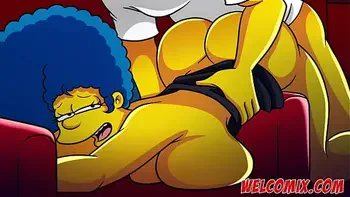 Naughtiness at the movies! The Simpsons Porn Comics
