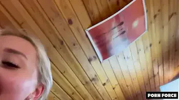 Blonde Cutie Likes It Rough