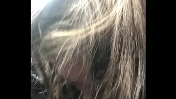 Lesbian bestfriend gets wet during a training session and bends over