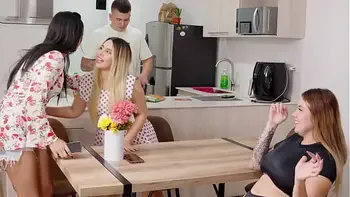 Lesbian humiliates her ex by fucking her girlfriend